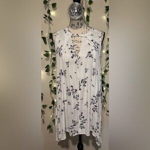 Free People Oversize White Maxi Dress (P2P 26inches length 30 inches)